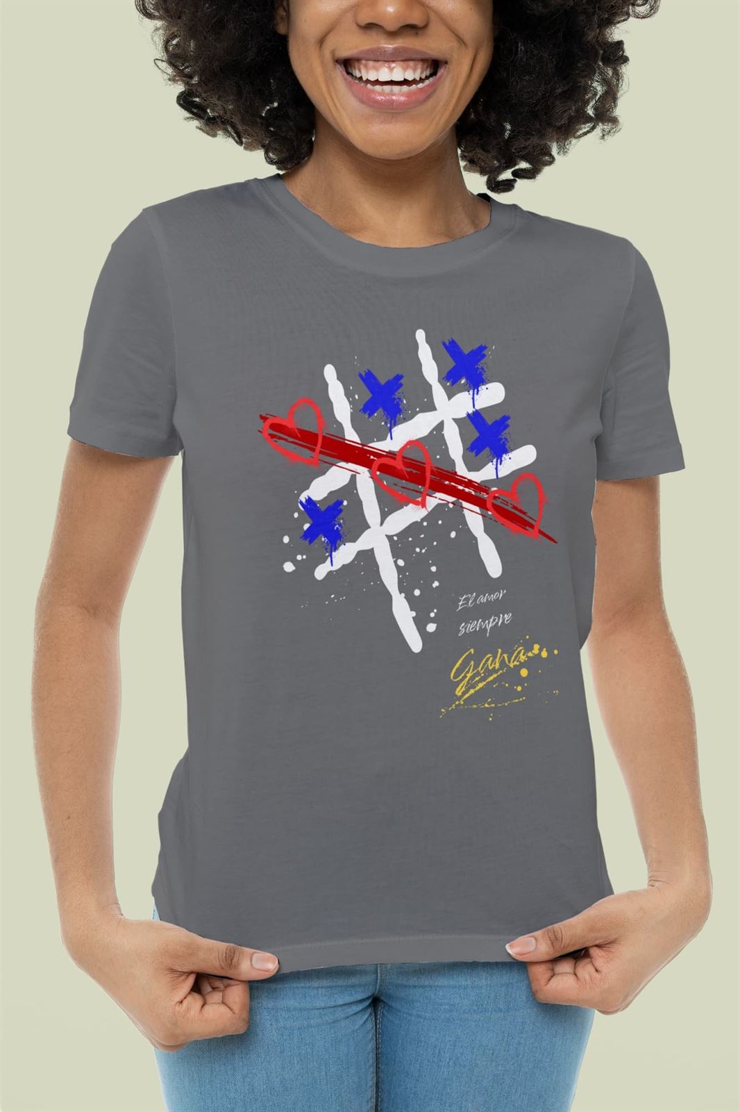 Camiseta Amor Gana - Imagen 2