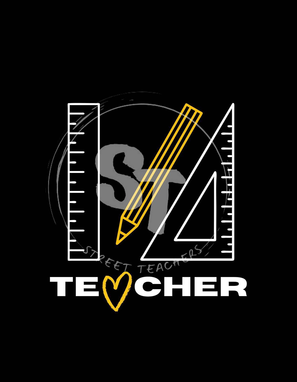 Camiseta entallada manga corta TEACHER - Imagen 4