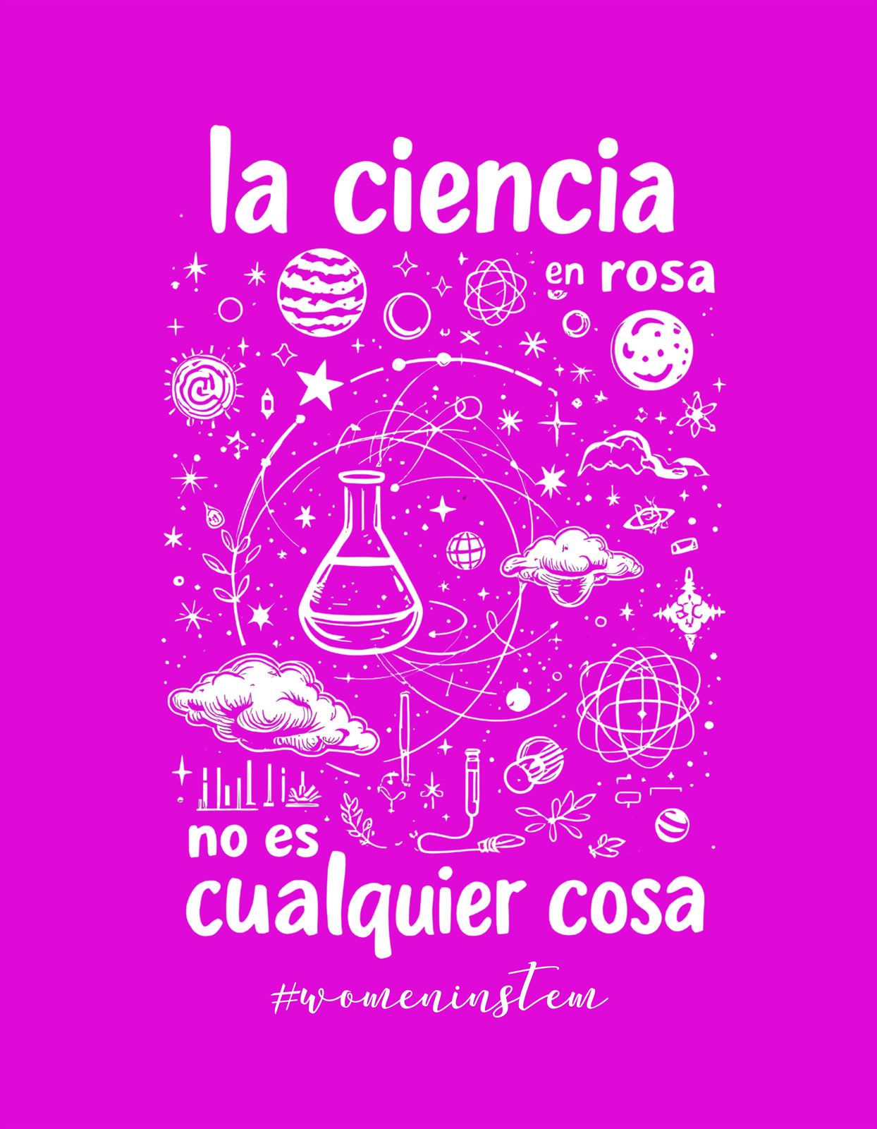 Camiseta La ciencia en rosa - Imagen 3