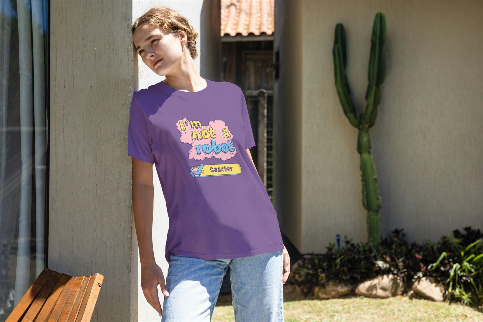 Camiseta manga corta NOT - Imagen 1