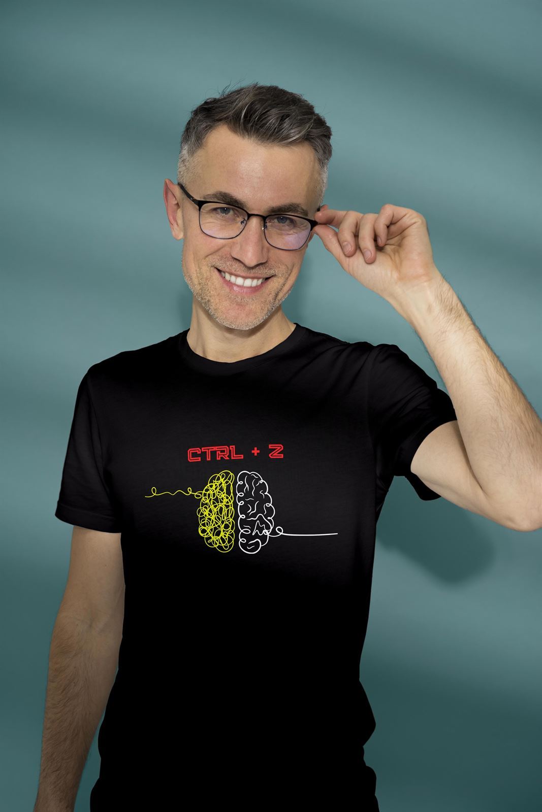 Camiseta negra CTRL+Z - Imagen 4