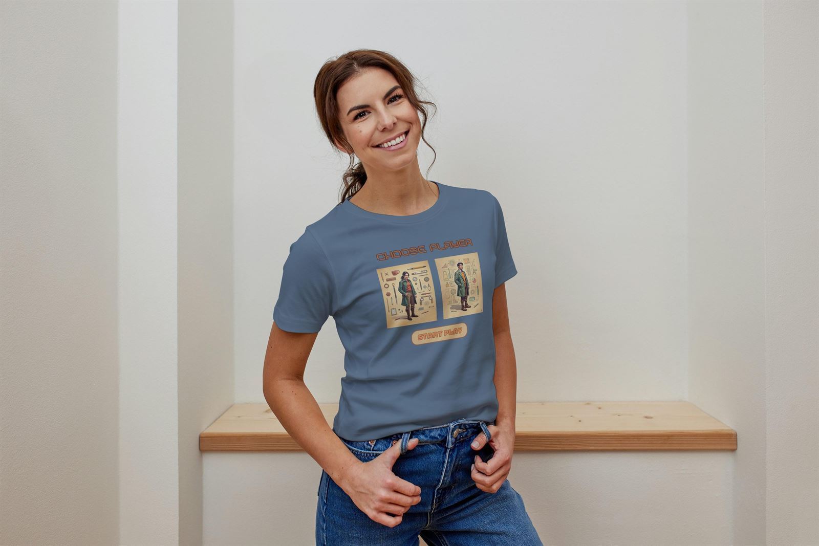 Camiseta Player entallada manga corta - Imagen 1