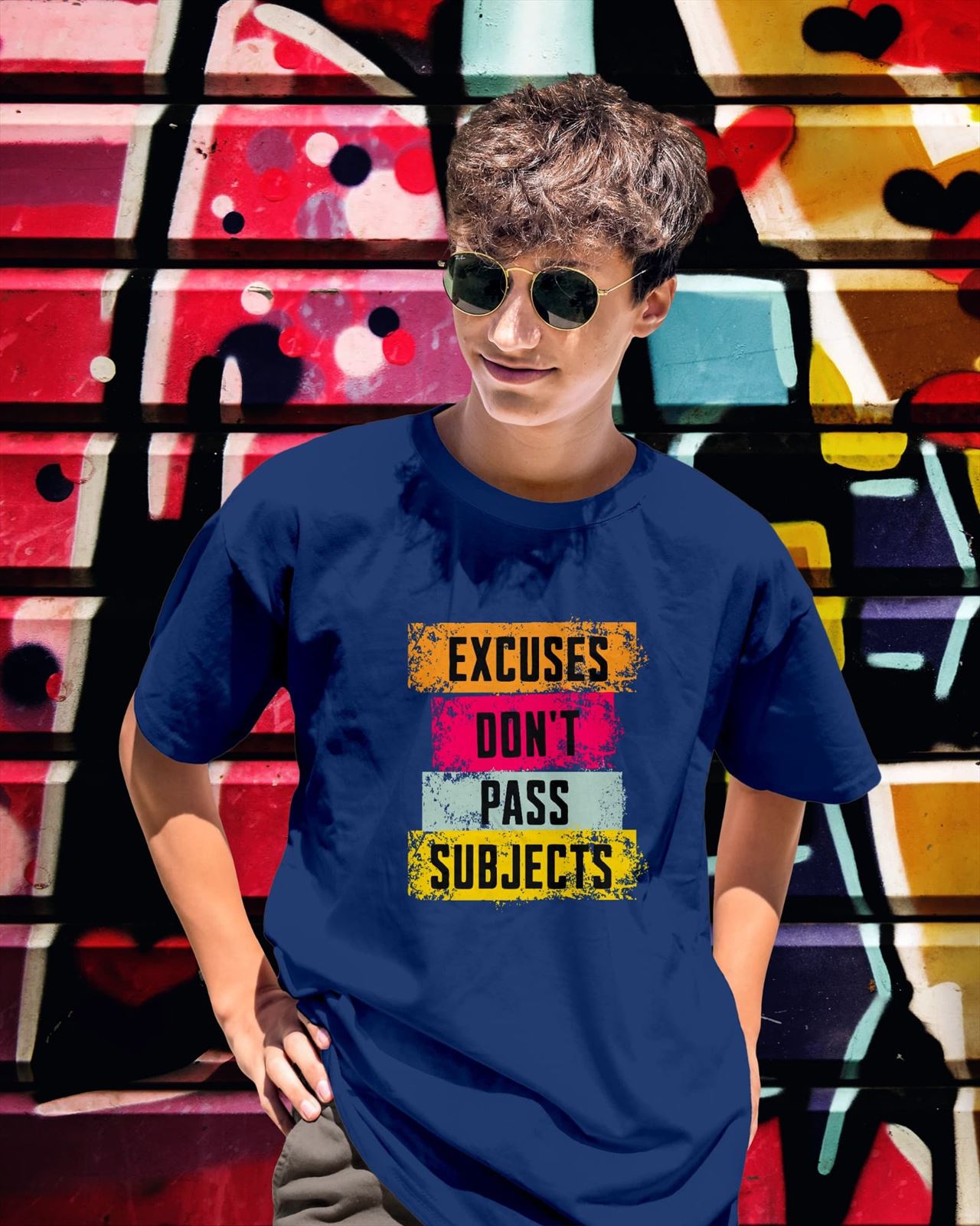 Camiseta Unisex EXCUSES - Imagen 1