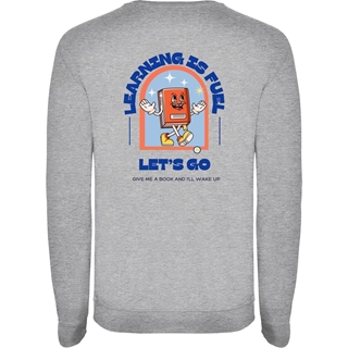 Sudadera hombre sin capucha Learning - Imagen 1