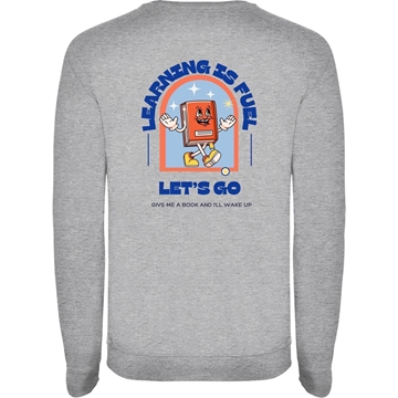 Sudadera hombre sin capucha Learning - Imagen 1