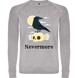 Sudadera hombre sin capucha NEVERMORE - Imagen 2