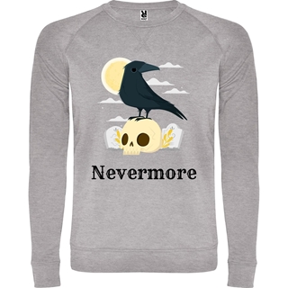 Sudadera hombre sin capucha NEVERMORE - Imagen 2