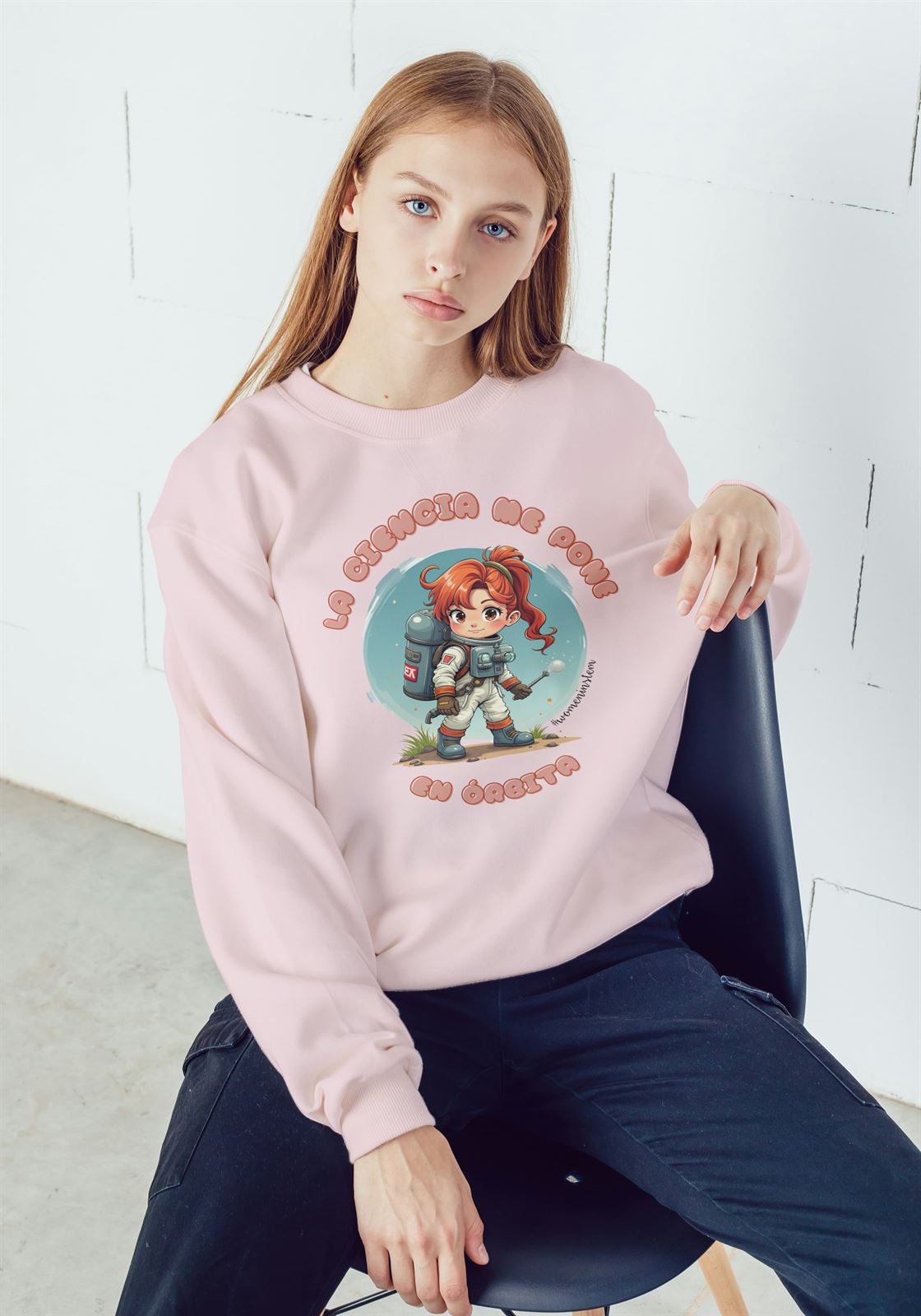 Sudadera La Ciencia me pone en órbita - Imagen 1