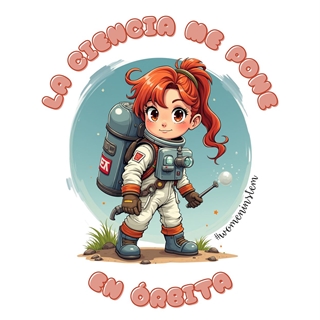 Sudadera La Ciencia me pone en órbita - Imagen 2