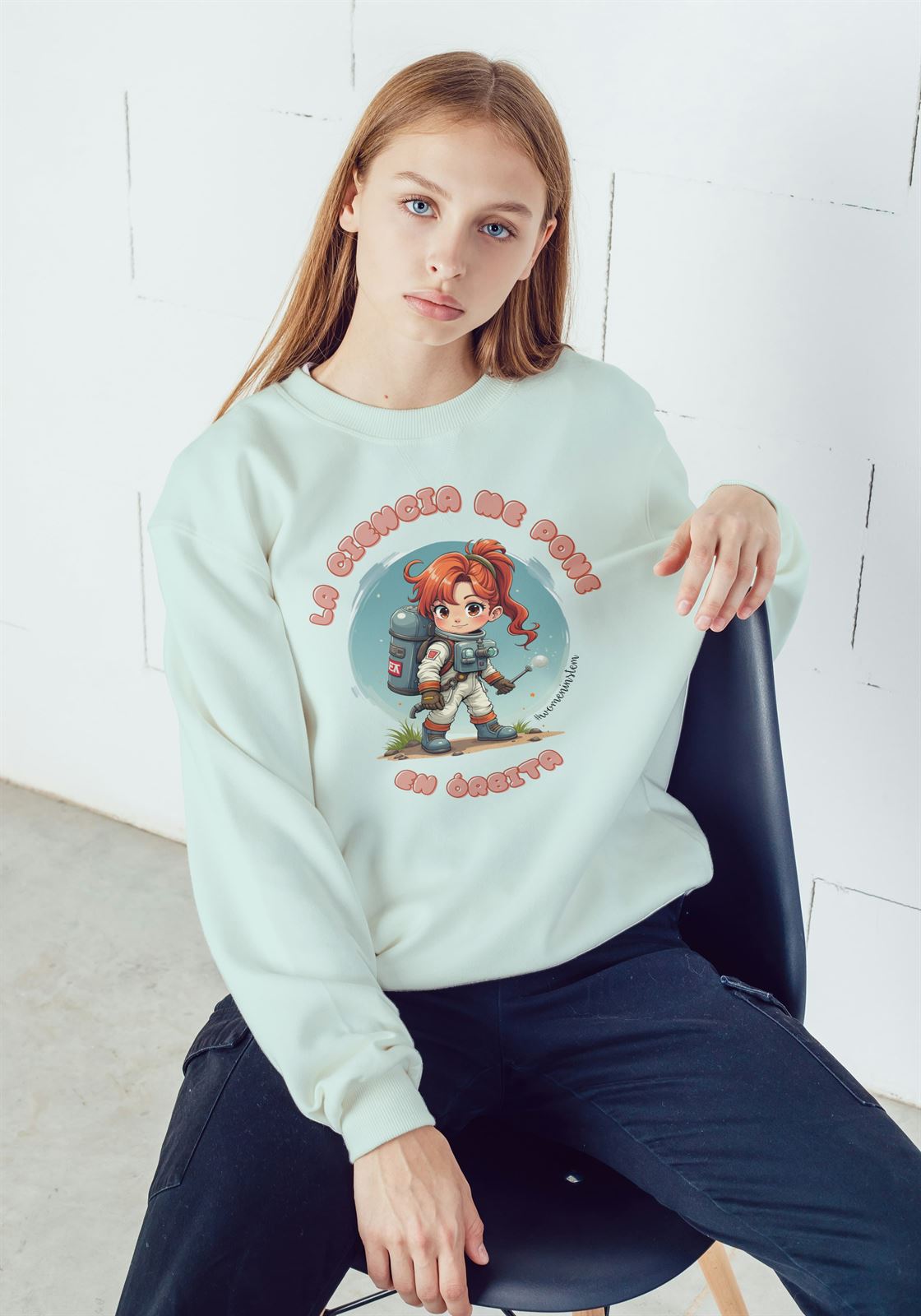 Sudadera La Ciencia me pone en órbita - Imagen 5