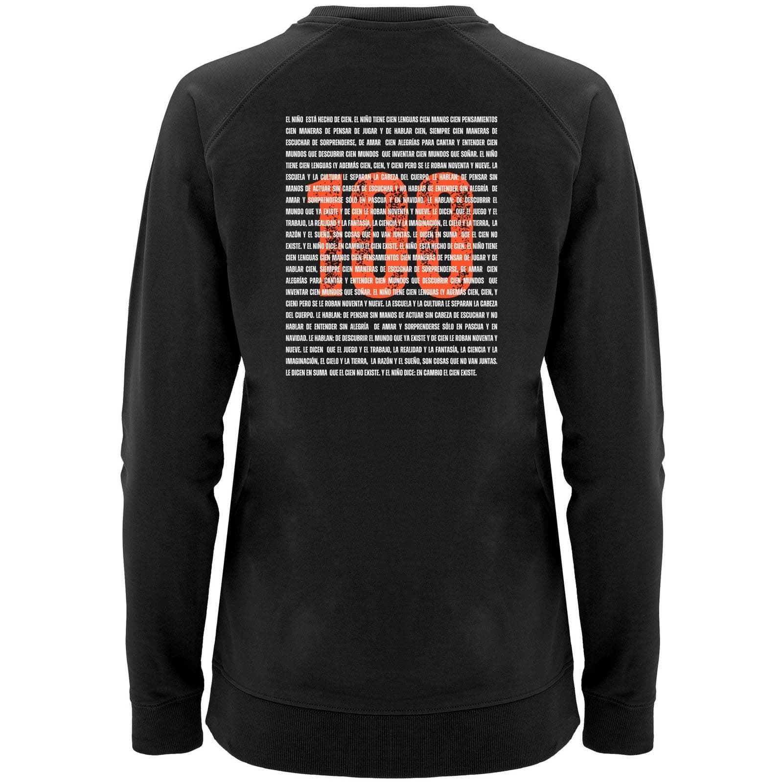 Sudadera mujer sin capucha 100 - Imagen 2