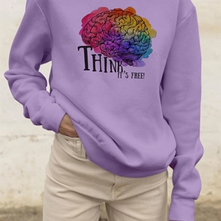 Sudadera sin capucha THINK - Imagen 1