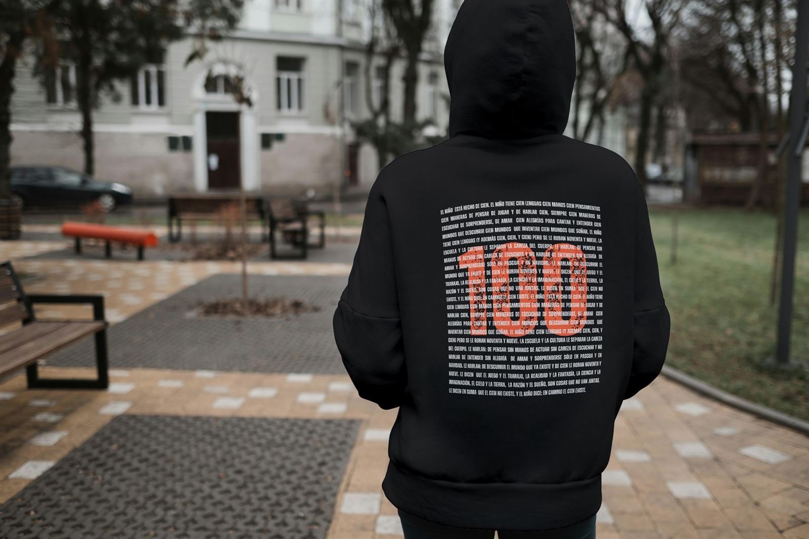 Sudadera Unisex Capucha 100 - Imagen 2