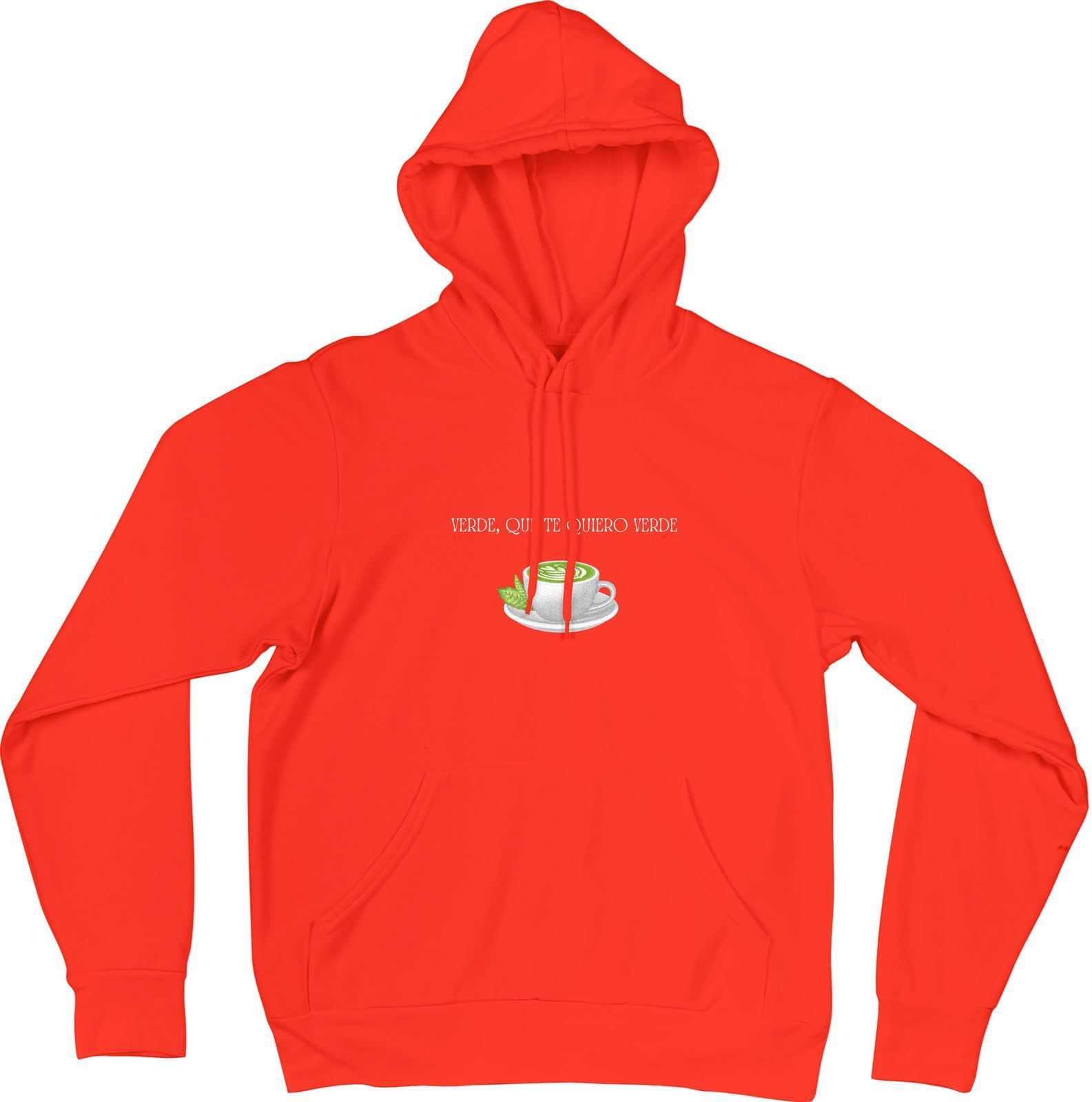 Sudadera Unisex Capucha Matcha - Imagen 2