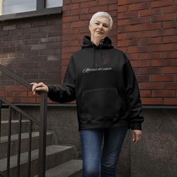 Sudadera Unisex Capucha Rueda - Imagen 2