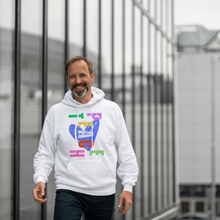 Sudadera Unisex Capucha TPeacHE - Imagen 1