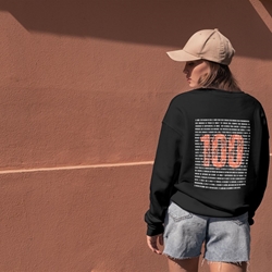 Sudadera Unisex sin capucha 100 - Imagen 2