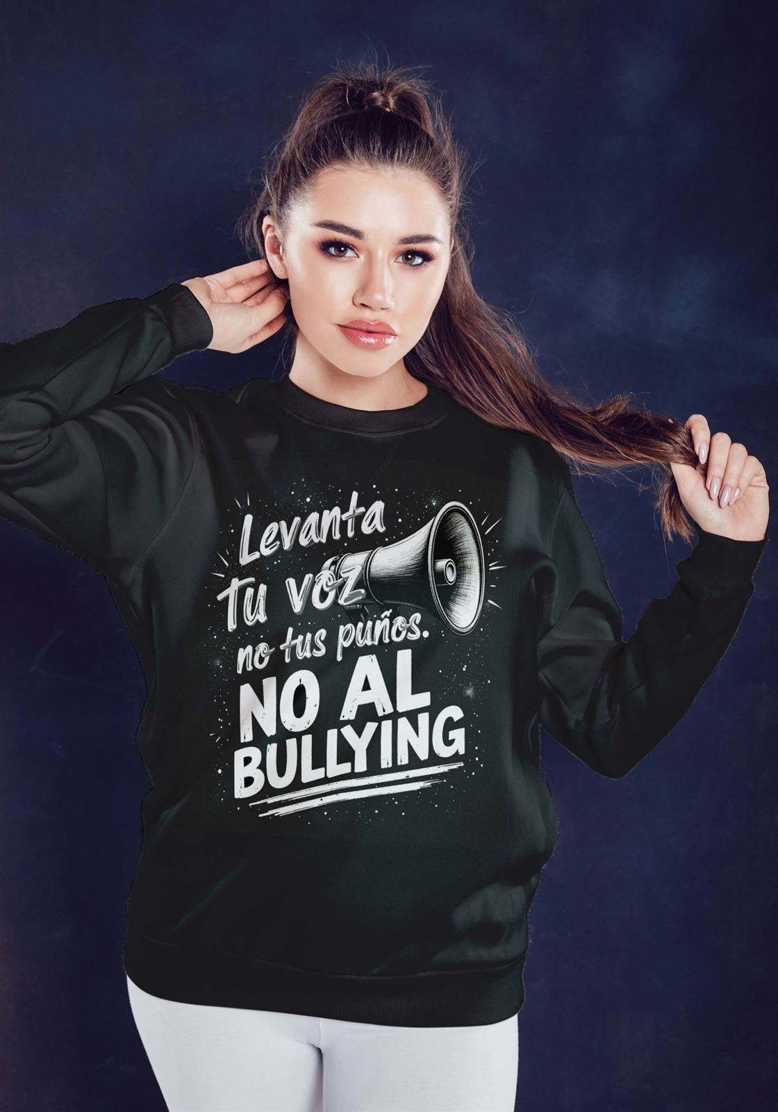 Sudadera Unisex sin capucha Bullying - Imagen 2