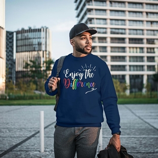 Sudadera Unisex sin capucha Enjoy - Imagen 1