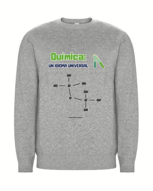 Sudadera Unisex sin capucha Química - Imagen 5