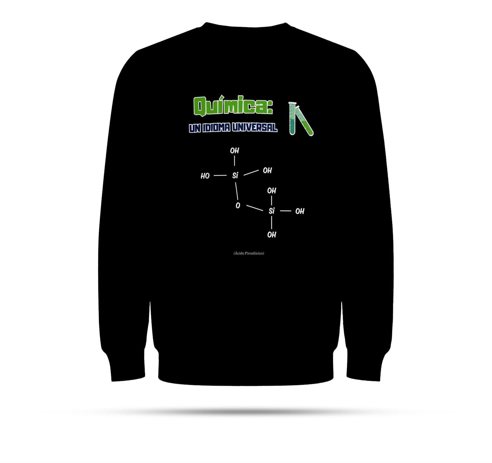 Sudadera Unisex sin capucha Química - Imagen 7