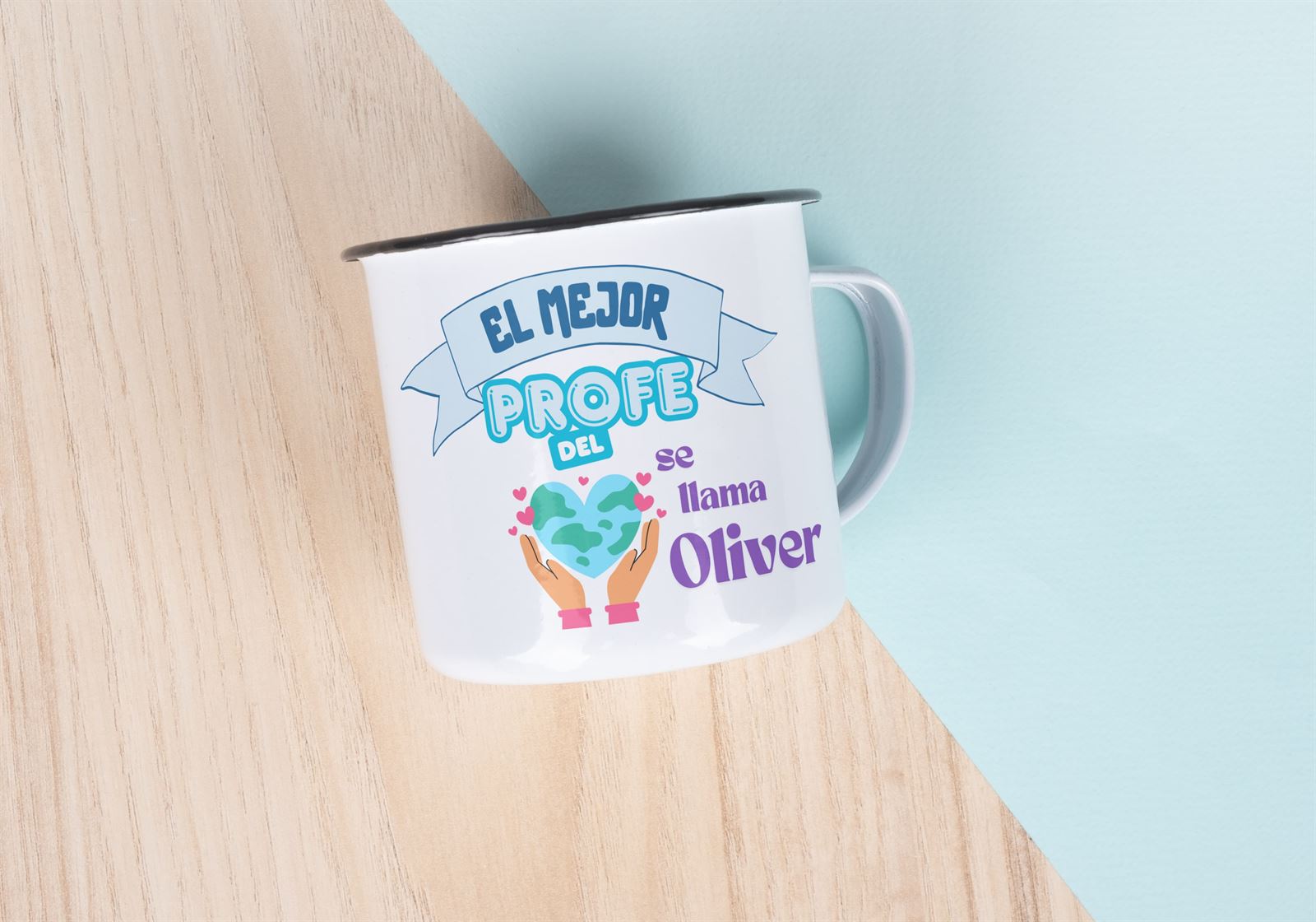 Taza El mejor profe - Imagen 1