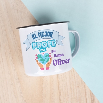 Taza El mejor profe - Imagen 1